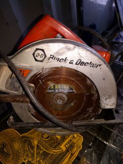 B&D circular saw