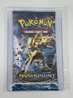 Pokemon tcg XY Breakpoint loose booster pack, Luxray art
