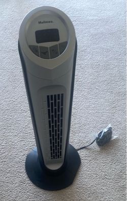 Holmes 32” Oscillating Tower Fan - Model HTF3222A - 3 Fan Speeds - Tested & Working