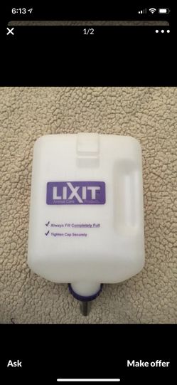 NO SPILLED WATER CUP ( Dogs)