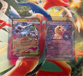 Mega Charizard Ex & Mimikye EX