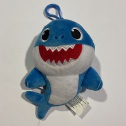 Pinkfong Baby Shark Plush Keychain Baby Shark - Baby Shark Plush Clip On Keyc...