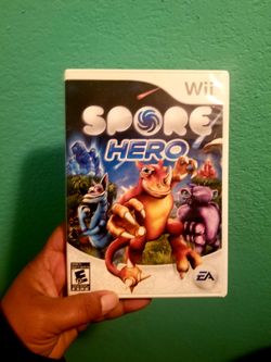 Spore Hero Wii Video Game...Rayed E..Good Condition!