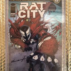 Rat City #17 Cover B (Signed By Jonathan Uribe)