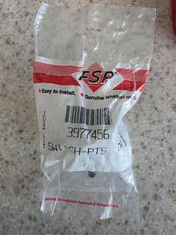 FSP Dryer Door Push to Start Switch (contact info removed)