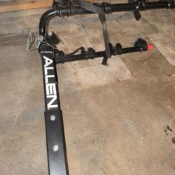 Allen 4 bike tow hitch carrier