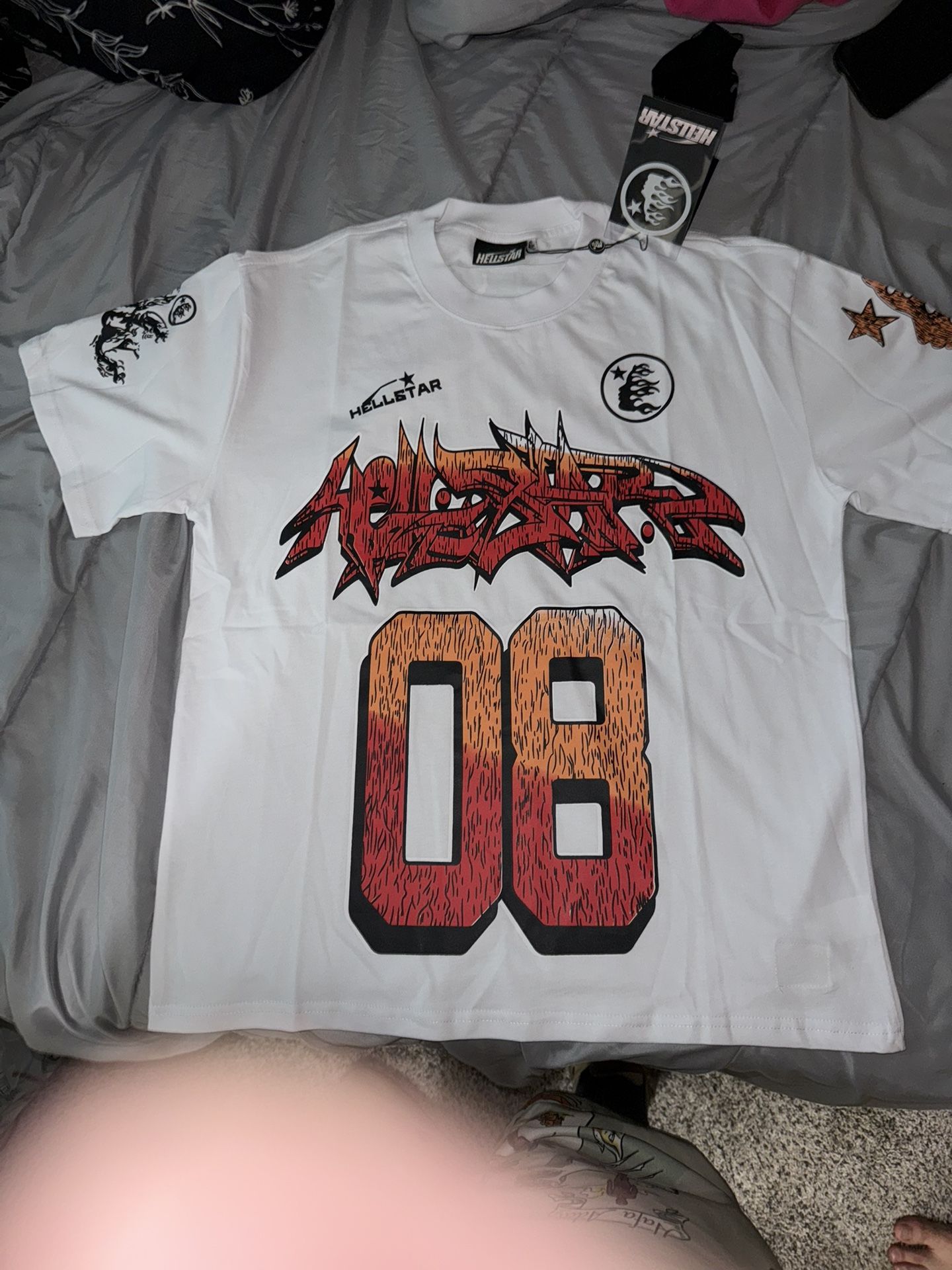 WHITE HELLSTART T-shirt