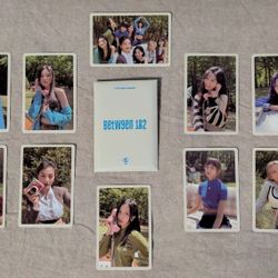 TWICE Between 1&2 Non-Sport Trading Card Lot 10 Cards JYP Entertainment