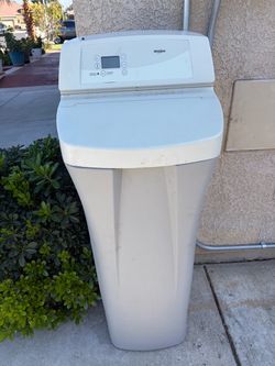 Fully salted water softener