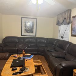 Recliner Couch Set 
