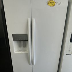 White Side By side Whirlpool Refrigerator 