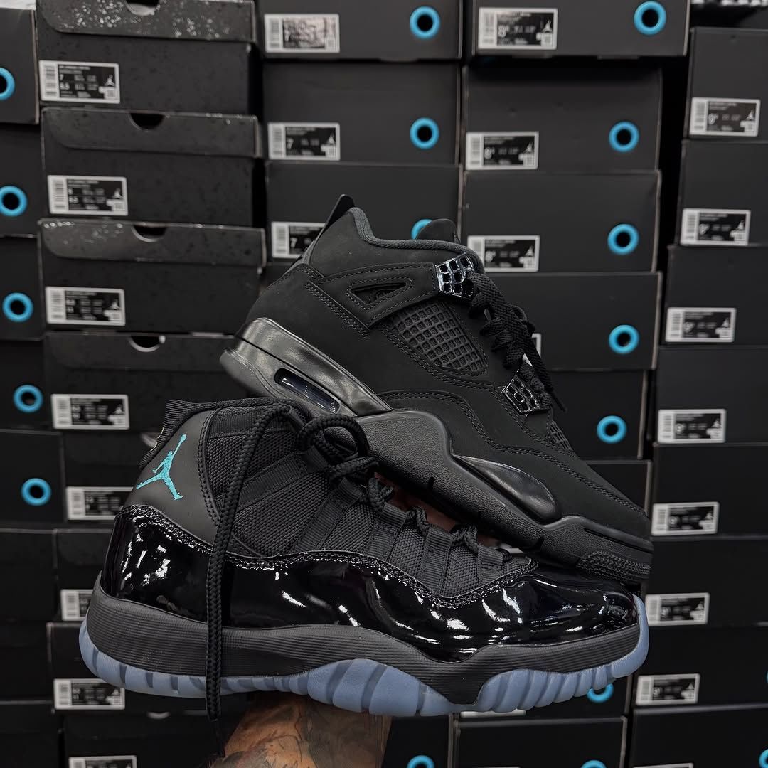 AIR JORDAN RETRO 11 AND 4 HOLIDAY RELEASE 