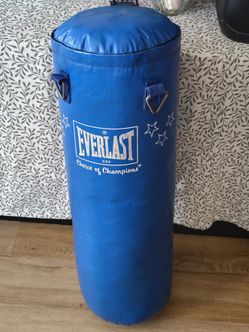 Everlast Blue punching bag