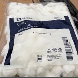 Cotton Balls 200 PKG $1.. 00