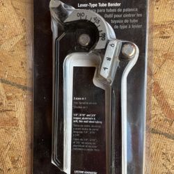 Lever-type Tube Bender