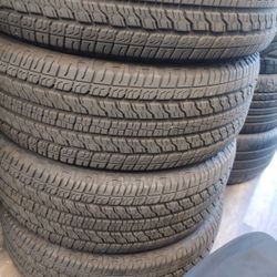 255/65R17 ( 4 GOOD USED GOODYEAR TIRES installed 