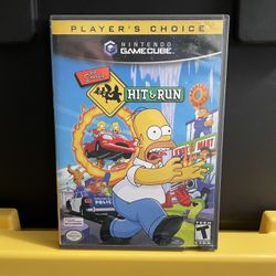 The Simpsons Hit and Run for Nintendo Gamecube video game system console & Cube N Rare