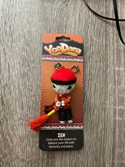 Yoodara Keychain String doll. Zen