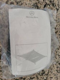 NEW MERCEDES BENZ OEM CARGO LUGGAGE FLOOR REAR NET see pics
