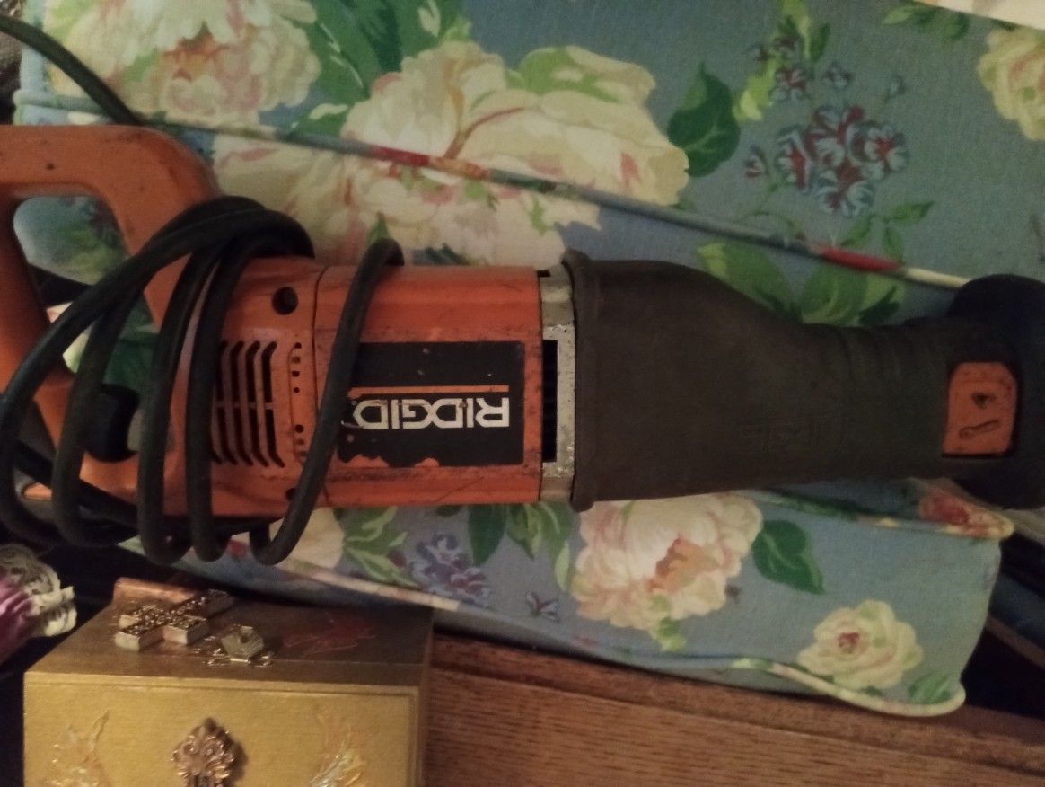 Ridgid Electric Sawzall 