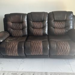 Sofa Entertainment Set Recliners 