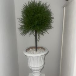 Faux Plant with planter
