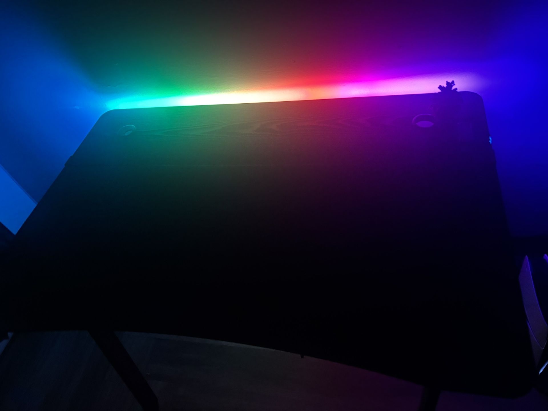 Gaming Table And Dell Monitor