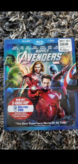 Avengers Blu ray/DVD combo