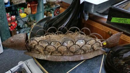 Fish planter.