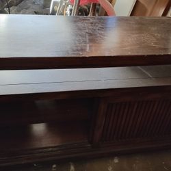 Tv Stand With Sliding Doors