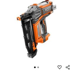 Ridgid HyperDrive 16 Gauge 18v Brushless 2-1/2 In. Straight Finish Nailer
