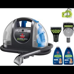 Bissell Little Green Pet Deluxe Portable Carpet Cleaner and Car/Auto Detailer