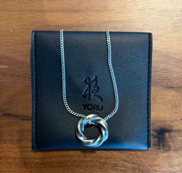 Yoru Sterling Silver ‘Nagare’ Necklace
