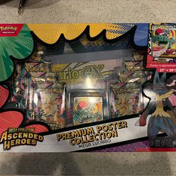 Mega Evolution Ascended Heroes Premium Poster Collection Mega Lucario