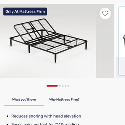 BRAND NEW IN BOX - Sleepys Adjustable Mattress Base