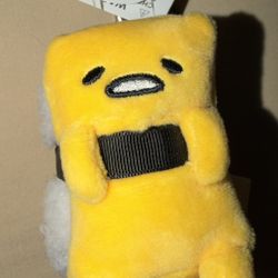 NWT GUND x Sanrio Gudetama the Lazy Egg Tamago Sushi Plush Keychain 4”