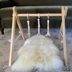 Wood Baby Gym