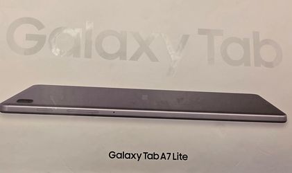 Best Offer Samsung Galaxy Tablet A7 Lite 8.7" (32GB, Wi-Fi) Gray – with Book Cover-  Sealed, new, original box
