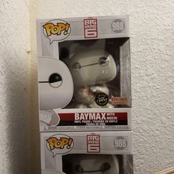 988 Baymax Funko Pop Chase Variant