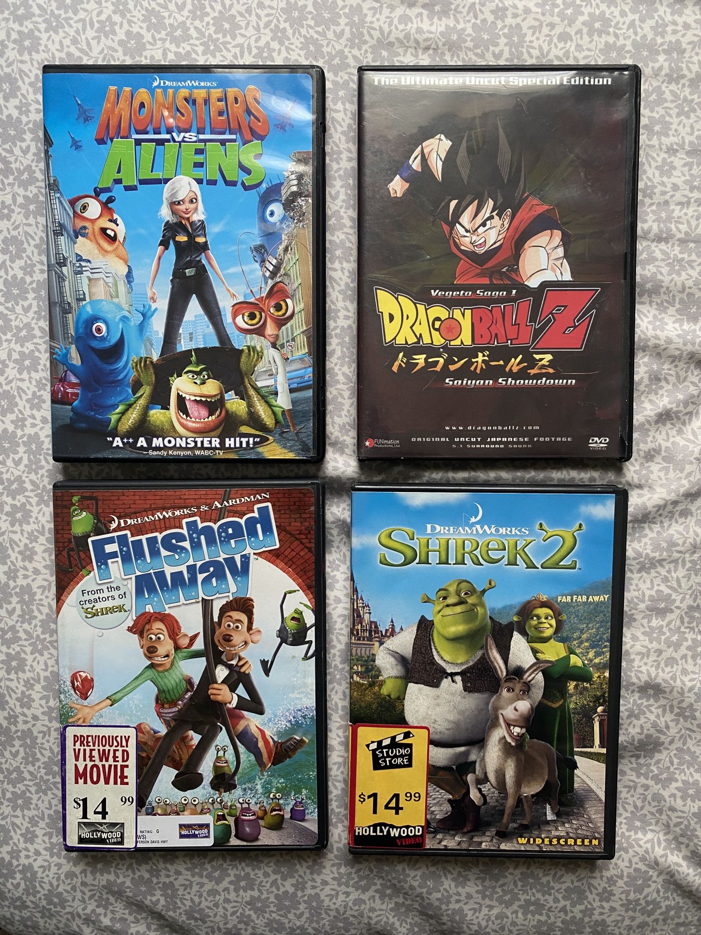 4 DVD Movies For Kids & Teens; Classic 2000s-2010s Movies