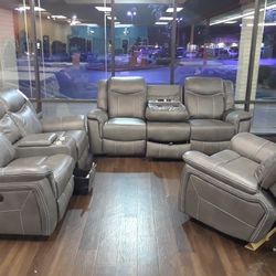 New Recliner Sofa And Loveseat