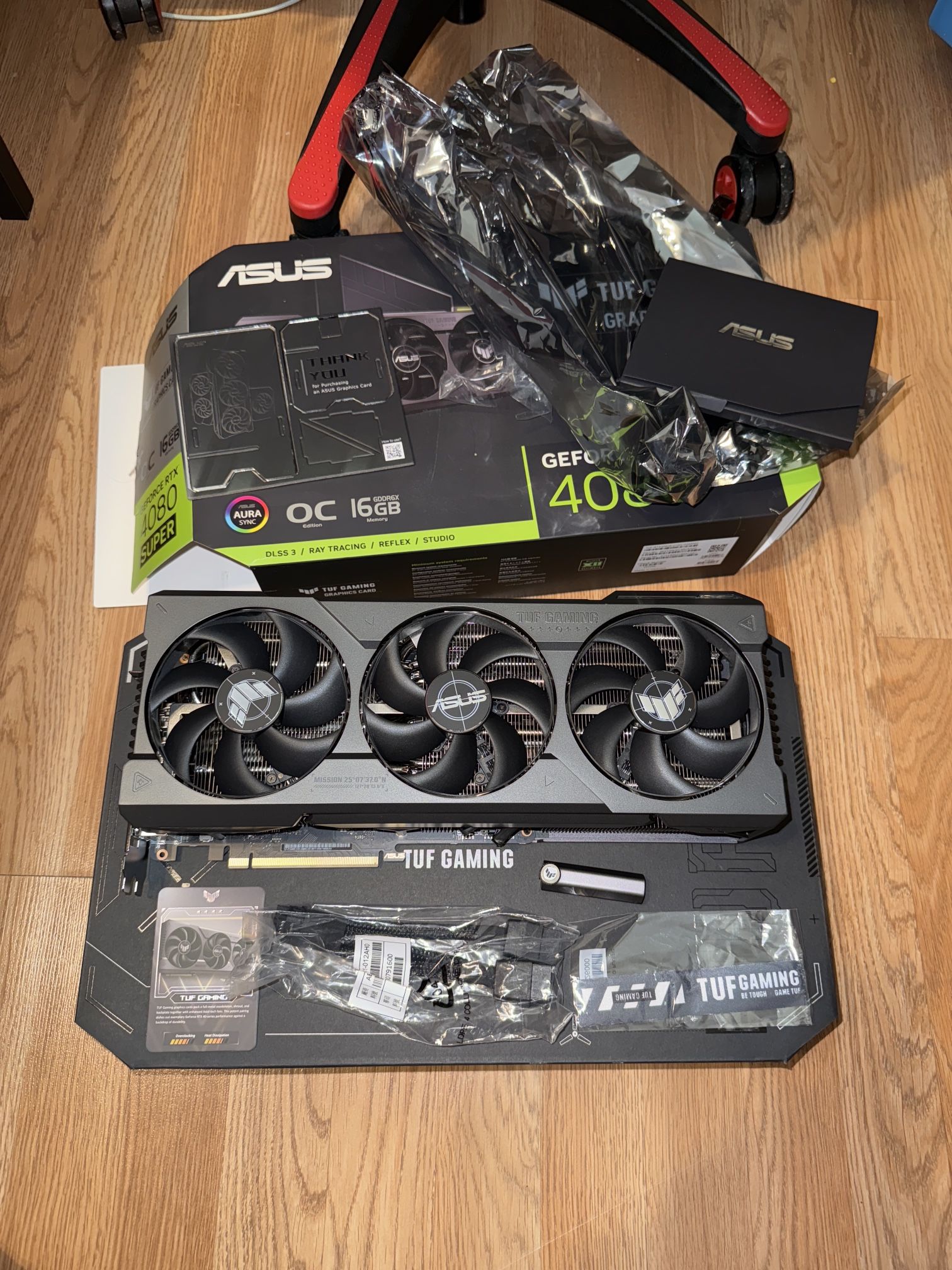 ASUS TUF Gaming GeForce RTX 4080 Super 16GB GDDR6X Graphics Card OC EDITION
