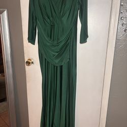 Emerald Green Dress