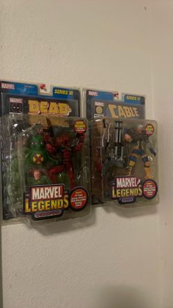 Deadpool n cable Toybiz