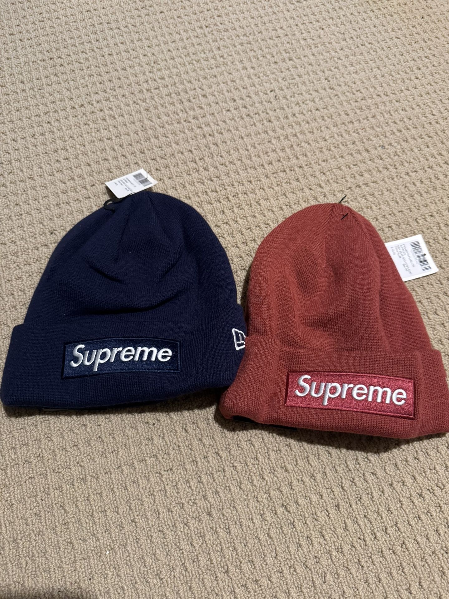 Navy and Maroon Supreme Beanies