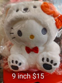 Hello Kitty 9 inch plushie $15