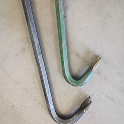 2 Heavy Duty Crow Bar.s