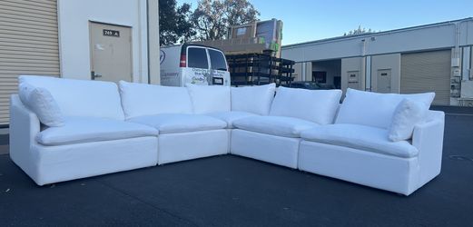 Free Delivery - Restoration Hardware Cloud Sectional - Professionally Cleaned 1/6