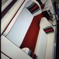 Old School Speed Boat Seats Pleated Design