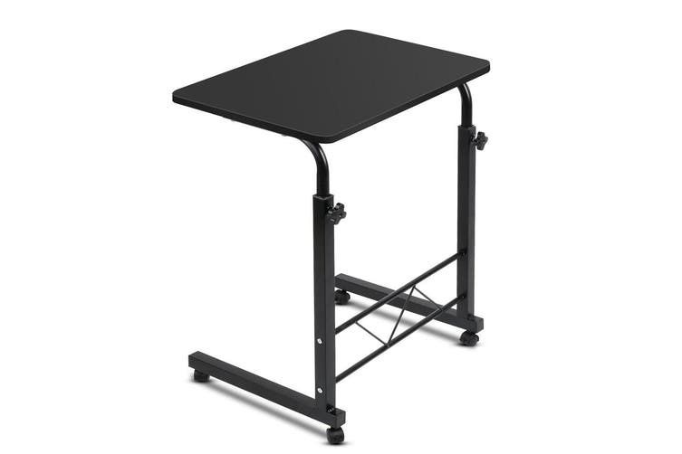 Portable Laptop Table Adjustable Height Desk - Black